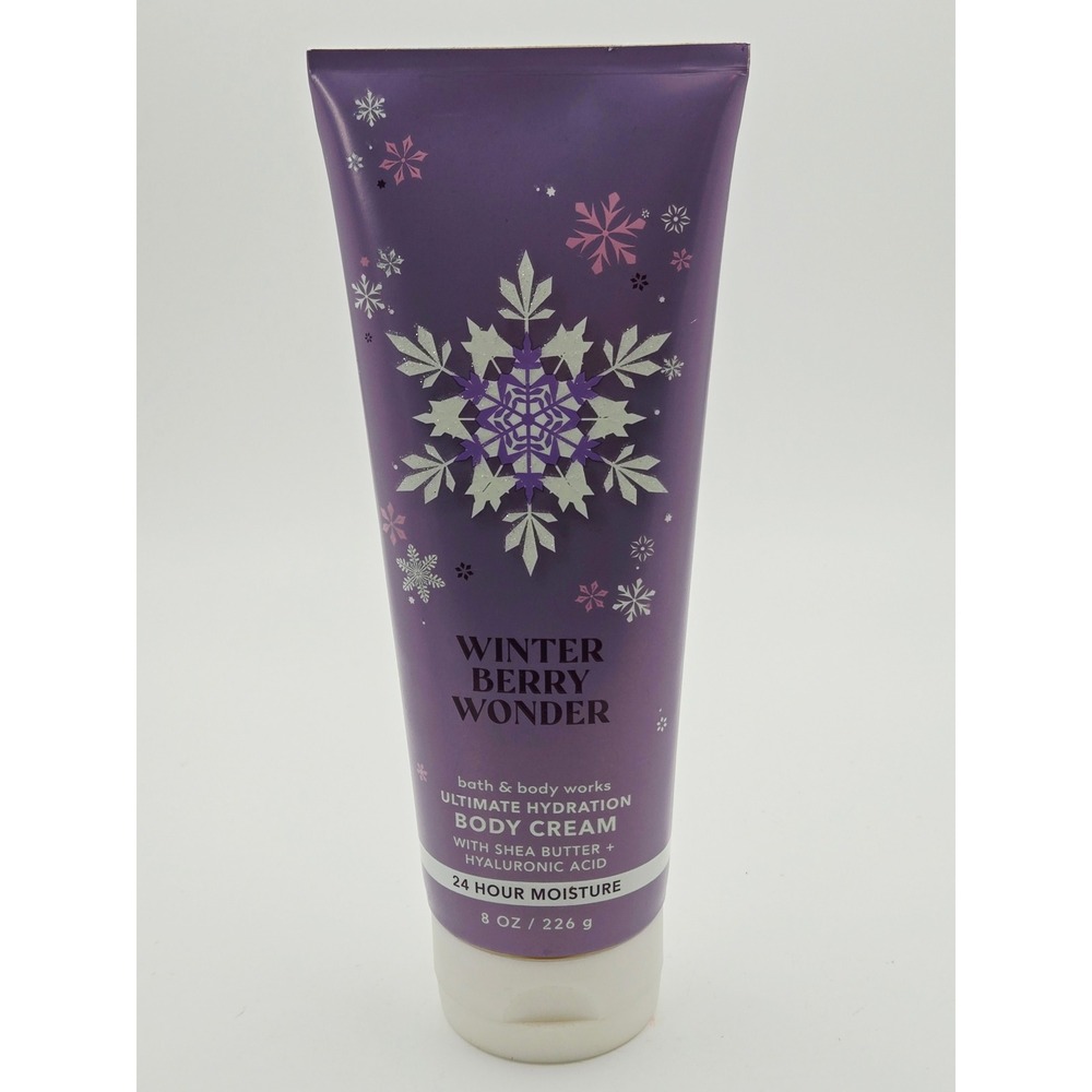 Bath & Body Works Winter Berry Wonder Ultimate Hydration Body Cream 8oz 226g